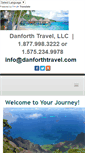 Mobile Screenshot of danforthtravel.com